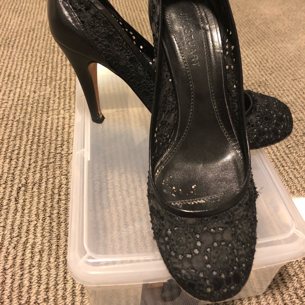 Pre-owned Jill Stuart Black Shoes Size 39